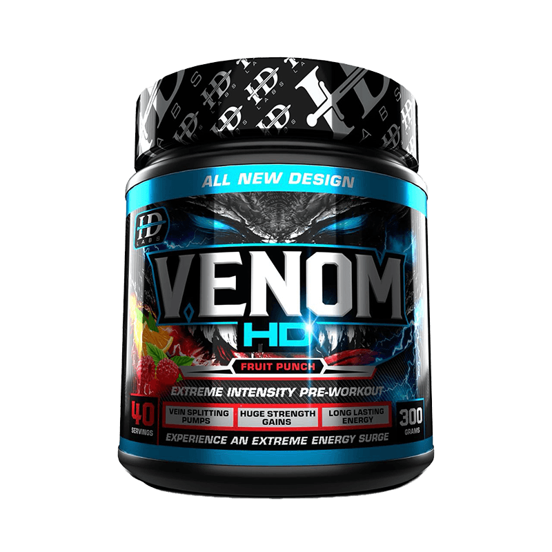 Venom Pre Workout 300g Tub (Fruit Punch)