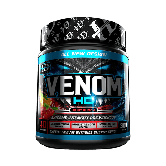 Venom Pre Workout 300g Tub (Fruit Punch)