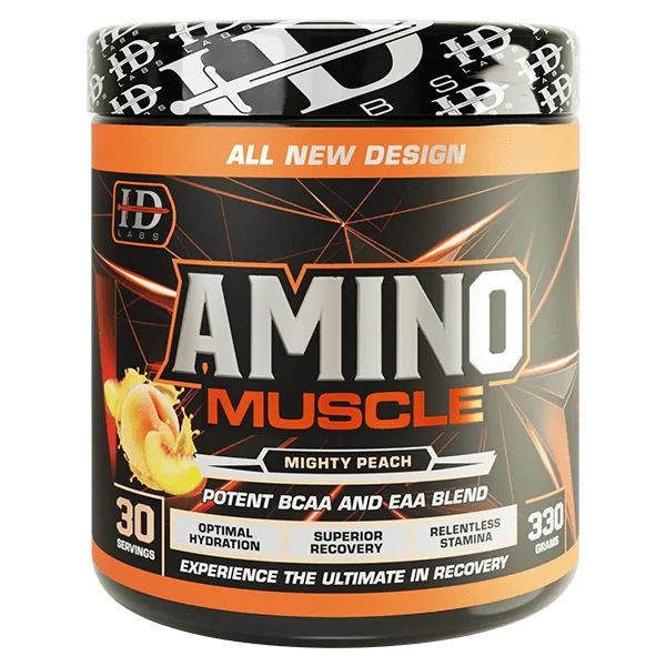 Amino Muscle BCAA & EAA Hydration Formula (Mighty Peach) 330g Tub